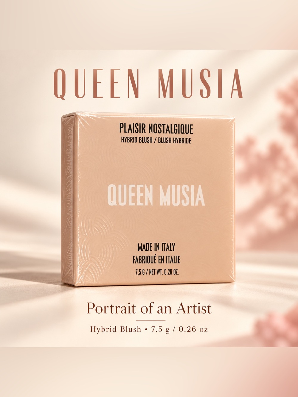 Queen Musia Plaisir Nostalgique Hybrid Blush – Portrait of an Artist